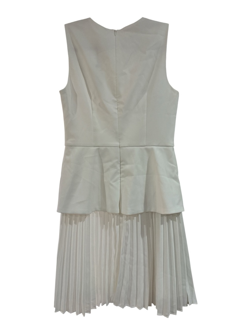 COMMENSE NWT “HADDY CADY” PLEATED CHIFFON MINI DRESS XS - Picture 6 of 7